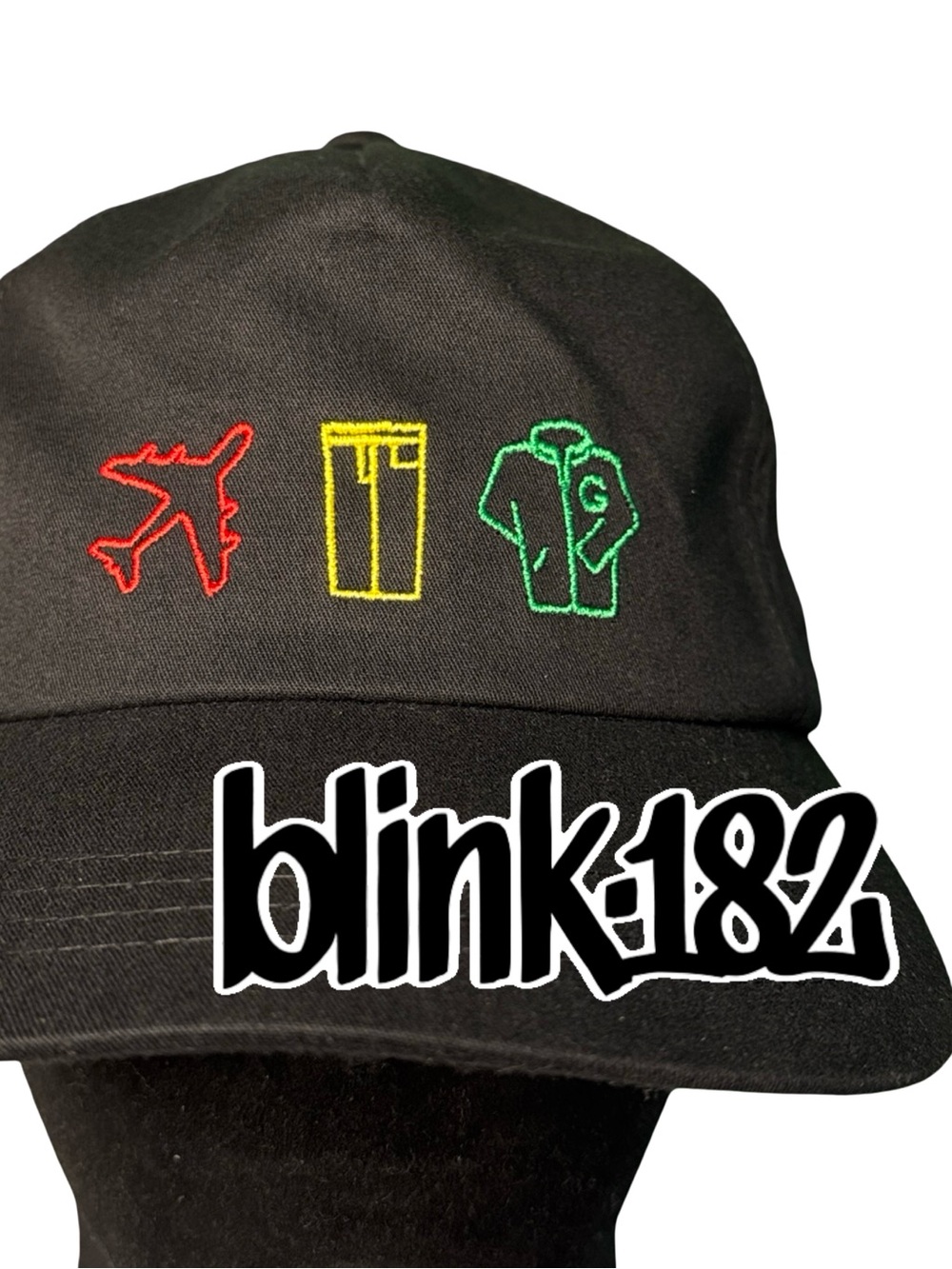 blink-182 - Take Off Your Pants and Jacket SnapBack band hat - black